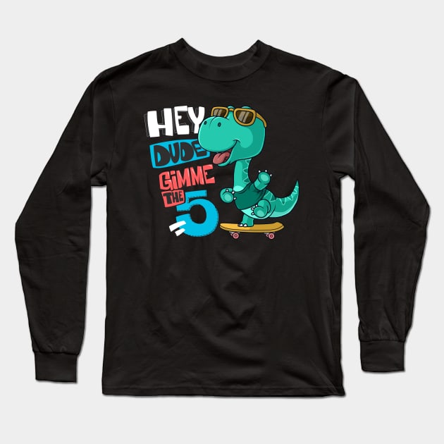 Tee shirt dinosaure 5 ans sale